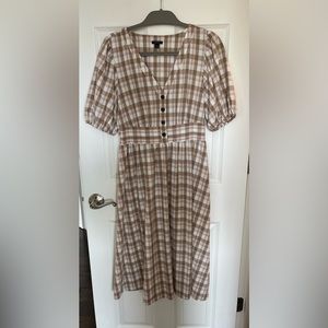 Ann Taylor Factory Plaid Dress